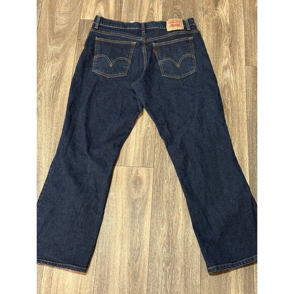 LEVI'S 550 RELAXED BOOT CUT WOMENS JEANS SIZE 14 SHORT 28.5IN WESTERN BOHO STRET - Picture 8 of 8